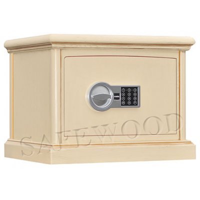 Сейф с отделкой деревом Safewood 35EL Primary Chrome