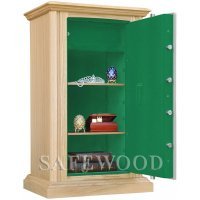 Сейф с отделкой деревом Safewood 112EL Flock Gold
