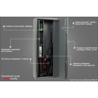 Оружейный сейф Onix Калибр