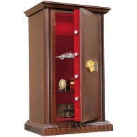 Сейф с отделкой деревом Safewood 112EL Flock Gold