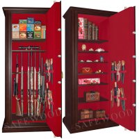 Сейф с отделкой деревом Safewood 117T EL Flock