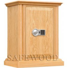 Сейф с отделкой деревом Safewood 78EL Primary Chrome