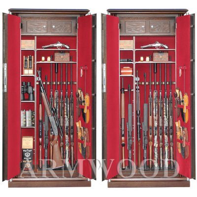 Сейф оружейный Armwood 757d32EL Flock plus