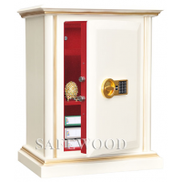 Сейф с отделкой деревом Safewood 78EL Flock Gold