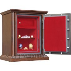 Сейф с отделкой деревом Safewood 2978T EL Flock Gold