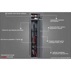 Оружейный сейф Onix Канонир