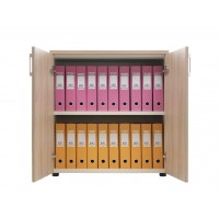 Шкаф NW 0880 закрытый вяз натуральный / бежевый Шкаф NW 0880 закрытый вяз натуральный / бежевый