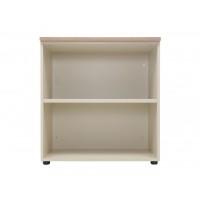 Шкаф NW 0880S открытый вяз натуральный/ бежевый