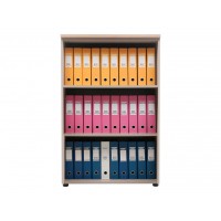 Шкаф NW 1280S открытый вяз натуральный/ бежевый