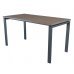 Стол NT 140x70 темный орех/антрацит
