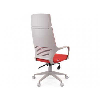 Кресло Trio Grey (ткань красная)