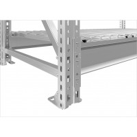 Стеллаж MS Pro 250/150x60/4 с сетчатыми полками Стеллаж MS Pro 250/150x60/4 с сетчатыми полками