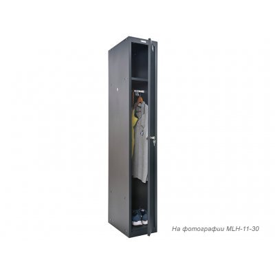 Шкаф для раздевалок ПРАКТИК антивандальный MLH-01-30 дополнительный модуль