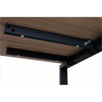 Брифинг-приставка NT 120 вяз натуральный/антрацит