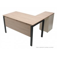 Тумба боковая NPW-408 L4 вяз натуральный/бежевый