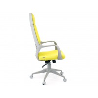 Кресло Trio Grey (ткань салатовая)