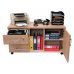 Тумба для оргтехники NPW-410 вяз натуральный/бежевый