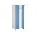 Шкаф для раздевалок WL 21-60 голубой/белый