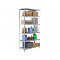 Стеллаж металлический MS Standart 220/100x40/6