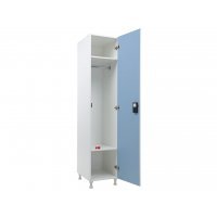 Шкаф для раздевалок WL 11-40 EL голубой/белый