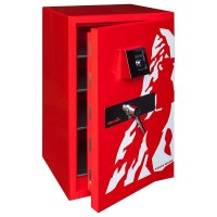 Сейф Waldis ECO 1000 E Red, Matterhorn lak