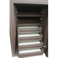 Сейф Muller Safe St.Gallen 40251 Dunkel Braun Nappa NEW