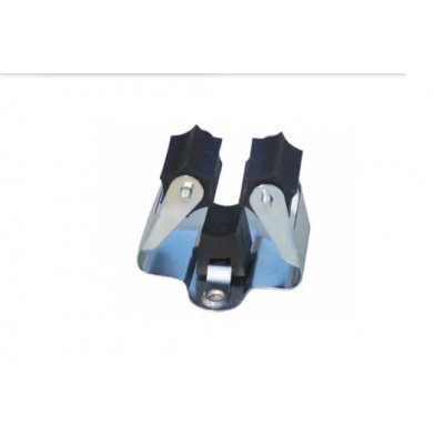 Ложемент роликовый черный