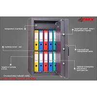 Огневзломостойкий сейф Onix Tantalum NTF-90HMs