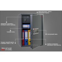 Сейф шкаф Onix LTS-65MEs