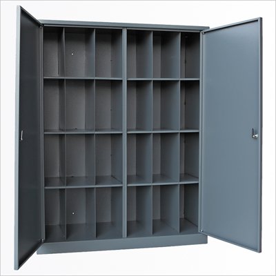 Шкаф для противогазов двух створчатый 24 ячейки