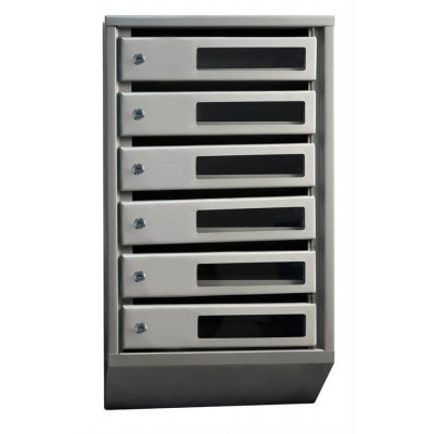 Ящик почтовый KLESTO на 6 секций