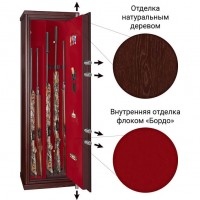 Сейф оружейный Armwood 536 EL K FLOCK