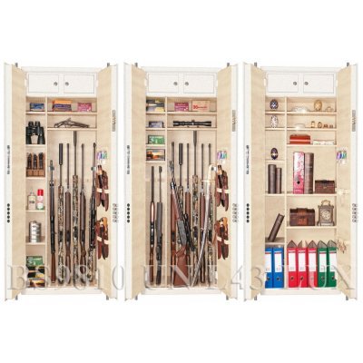 Сейф оружейный Gunsafe BS9810 UN L43 Lux