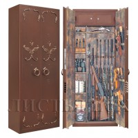 Сейф оружейный Gunsafe «Листья» BS968.d32.L43 Lux