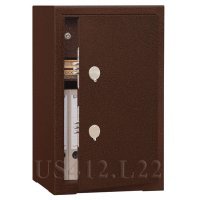 Сейф Gunsafe US4 12.L22 медный