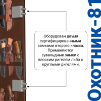 Оружейный сейф Охотник 81