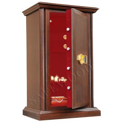 Сейф с отделкой деревом Safewood 112EL Flock 2Dr