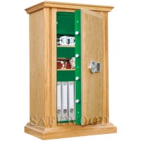 Сейф с отделкой деревом Safewood 112EL Flock